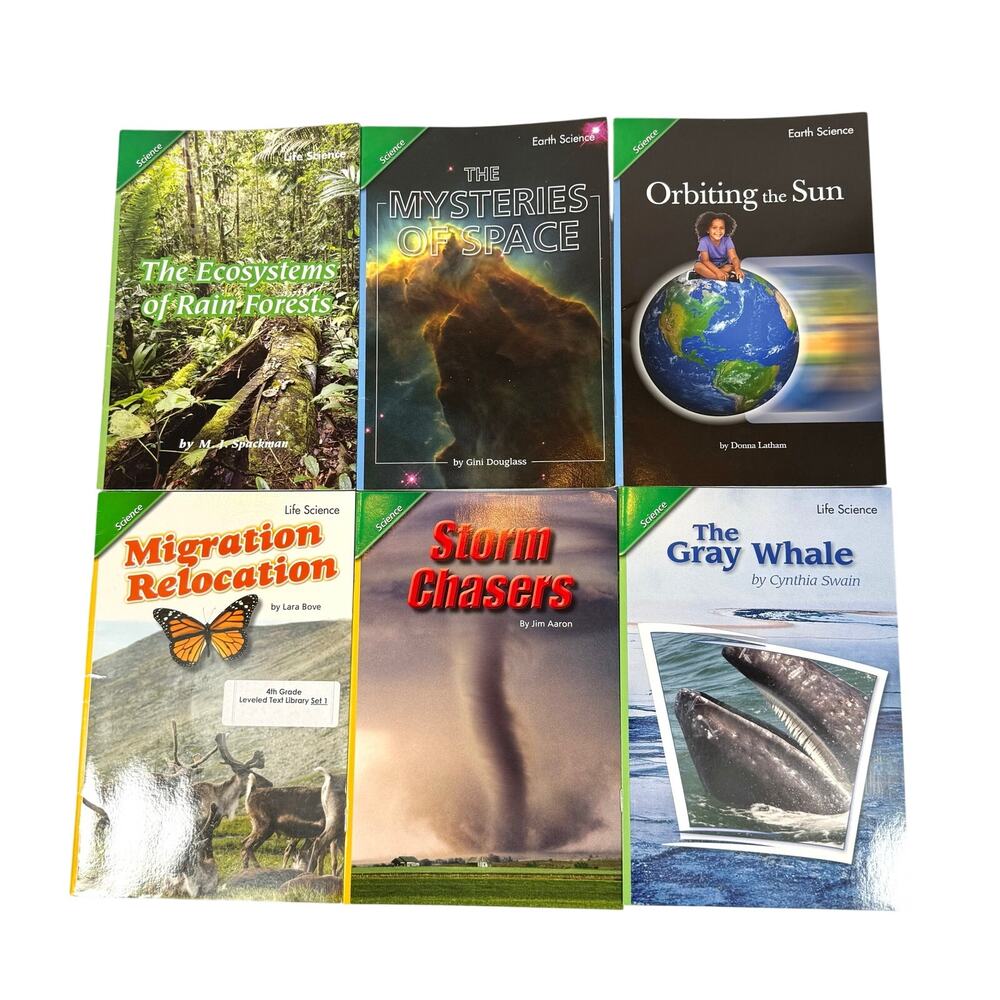 Pearson Scott Foresman Homeschool Books 4th Grade Science Lot of 6